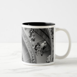 Rom Italien, Vatikan Treppe 2 Zweifarbige Tasse