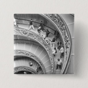 Rom Italien, Vatikan Treppe 3 Button