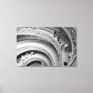 Rom Italien, Vatikan Treppe Leinwanddruck