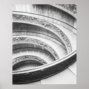 Rom Italien, Vatikan Treppe Poster