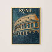 Rom Italien Vintag Kolosseum Puzzle (Vertikal)