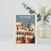 Rom Italien Vintag Kolosseum Vatikanreise Postkarte (Stehend Vorderseite)