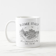 Rom Italien Vintag - Temple Ruins T - Shirt