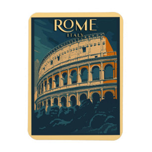 Rom Italien Vintage Colosseum Magnet