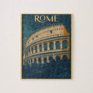 Rom Italien Vintage Colosseum Puzzle
