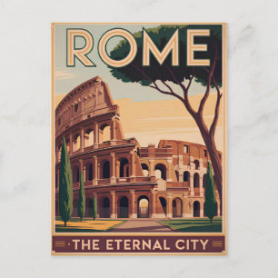 Rom Italien vintage Postkarte