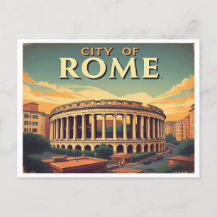 ROM ITALIEN VINTAGE POSTKARTE