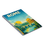 Rom Italien Vintage Reise Notizblock (Rechte Seite)
