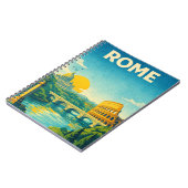 Rom Italien Vintage Reise Notizblock (Linke Seite)