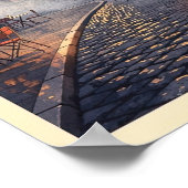 Rom Italien Vintage Reise Poster (Ecke)