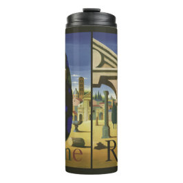 Rom Italien Vintage Reise Tumbler Thermosbecher