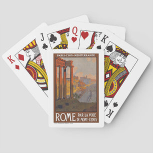 Rom Italien Vintage Spielkarten