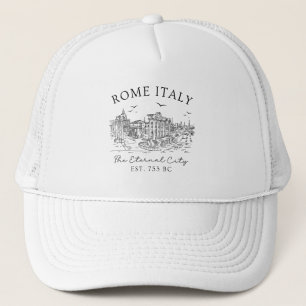 Rom Italien Vintage – Tempelruinen Truckerkappe