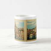 Rom Italien Vintage Travel Kaffeetasse (Mittel)