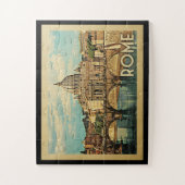 Rom Italien Vintage Travel Puzzle (Vertikal)