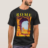 Rom, Italien - Vintager Tourismus T-Shirt (Vorderseite)