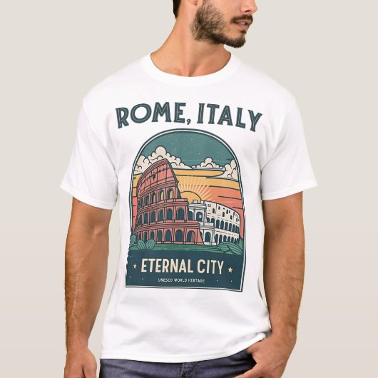 ROM, ITALIENISCHE T - Shirt (Vorderseite)