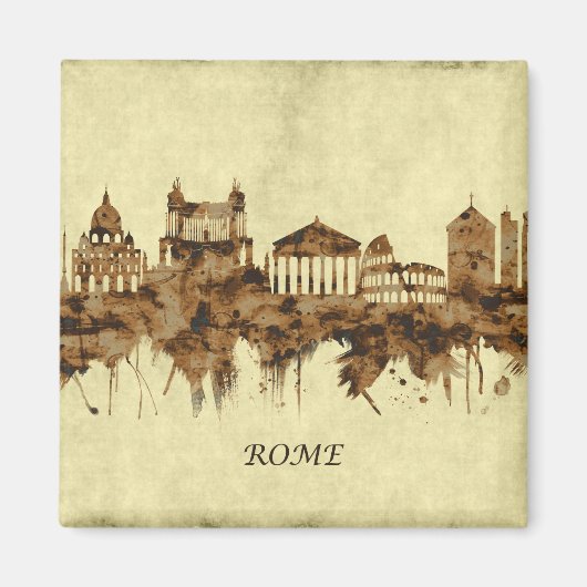 Rom Italy Cityscape Magnet (Vorne)