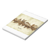 Rom Italy Cityscape Notizblock (Rotiert)