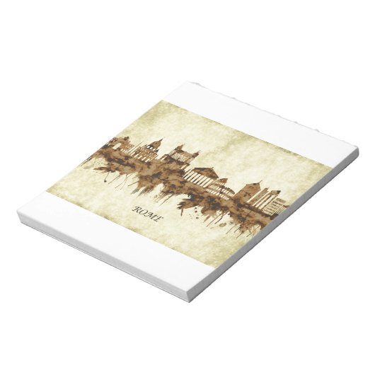 Rom Italy Cityscape Notizblock (Rotiert)