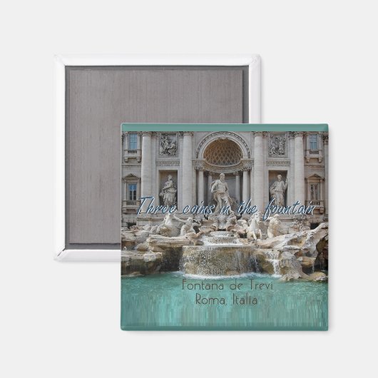 ROM Italy Magnet (Vorderseite/Rückseite)