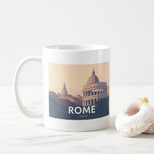 Rom Italy Pastel Travel Design Kaffeetasse
