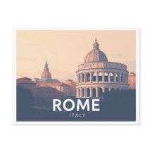 Rom Italy Pastel Travel Design