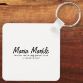 Rom Italy Pastel Travel Design Schlüsselanhänger (Rückseite)