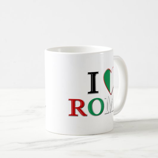 Rom Kaffeetasse (VorderseiteRechts)