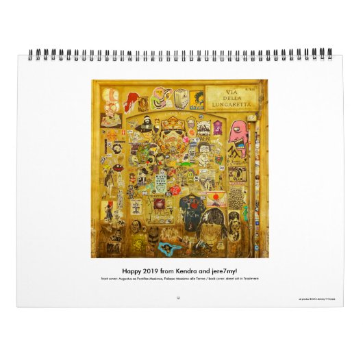 Rom-Kalender 2019 Kalender (Rückseite)