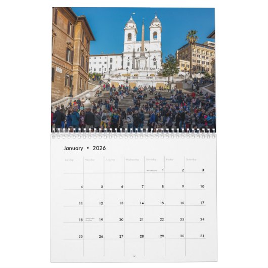 Rom-Kalender 2026 Kalender (Jan 2026)