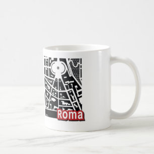 Rom-Karte Tasse