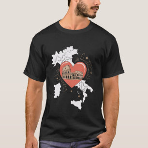 Rom Kolosseum Italien Europa Reise Urlaub Italia T-Shirt