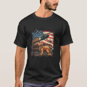Rom Kolosseum Italien Golden Retriever Dog USA Fla T-Shirt (Vorderseite)