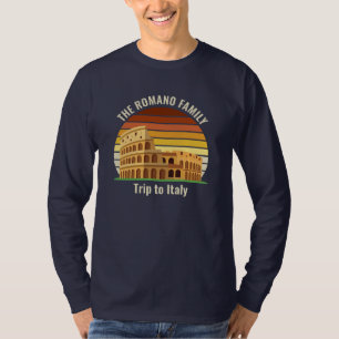 Rom Kolosseum Italien Reise Langarmshirt T-Shirt