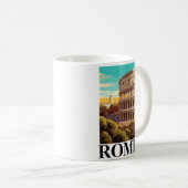 Rom Kolosseum Italien Reisevorführung Kaffeetasse (VorderseiteRechts)