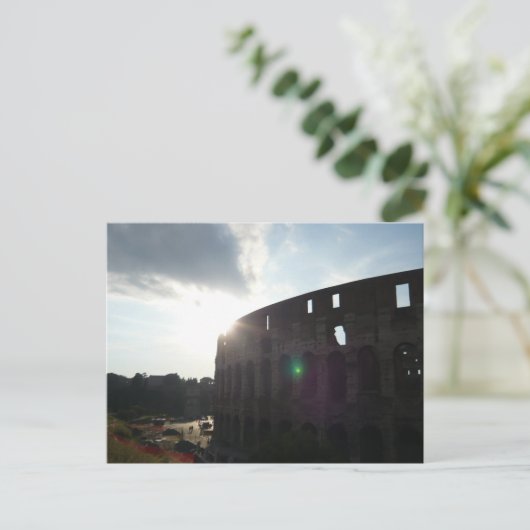 Rom Kolosseum Postkarte (Stehend Vorderseite)