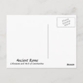 Rom Kolosseum Postkarte (Rückseite)