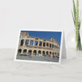 Rom Kolosseum, Roma, Italien Karte (Vorderseite)