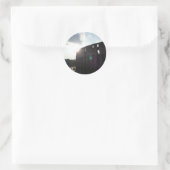 Rom Kolosseum Runder Aufkleber (Tasche)
