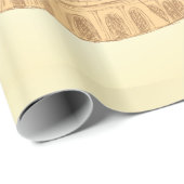 Rom Kolosseum Sketch Geschenkpapier (Rolleneckpunkt)