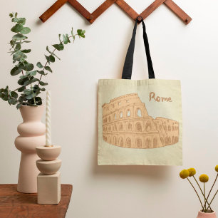 Rom Kolosseum Sketch Tote Bag Tasche