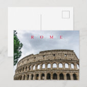 Rom Kolosseum Teilansicht Postkarte (Vorne/Hinten)