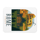 Rom Kolosseum Vintag Magnet (Horizontal)