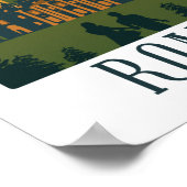 Rom Kolosseum Vintag Poster (Ecke)