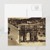 Rom, Konstantinsbogen Postkarte (Vorne/Hinten)