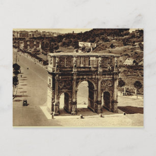 Rom, Konstantinsbogen Postkarte