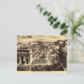 Rom, Künstlervorstellung des Forums in römischen Z Postkarte (Stehend Vorderseite)