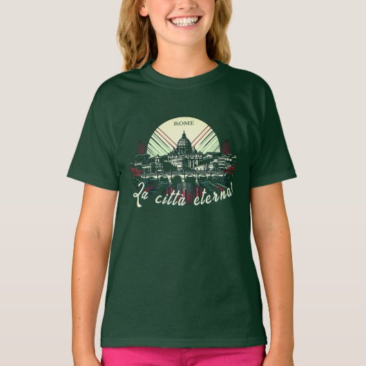 Rom La Città eterna! Italien T - Shirt Europa (Vorderseite)