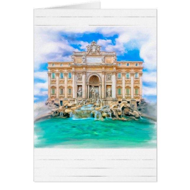 Rom - La Dolce Vita - Trevi-Brunnen (Vorne)